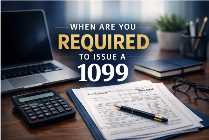 When Are You Required to Issue a 1099?