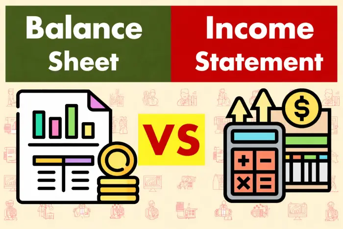 Difference Between Balance Sheet and Income Statement | Complete Guide