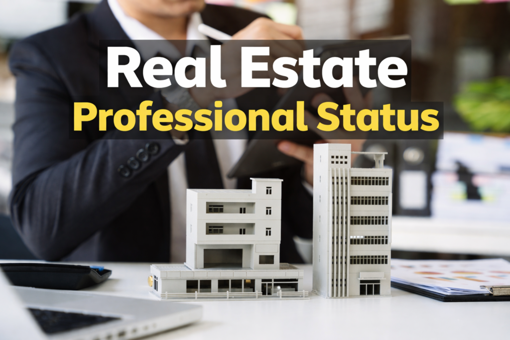 real estate professional status