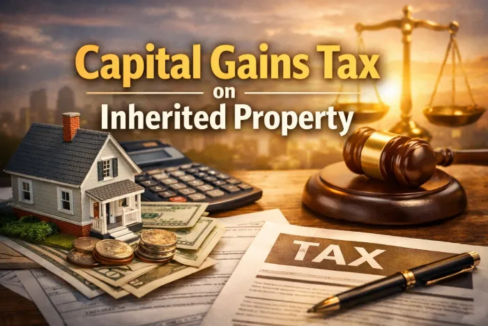 capital gains tax on inherited property